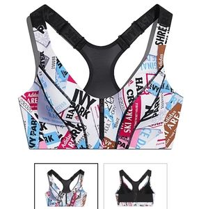 adidas Ivy Park Medium-Support Ski Tag Bra